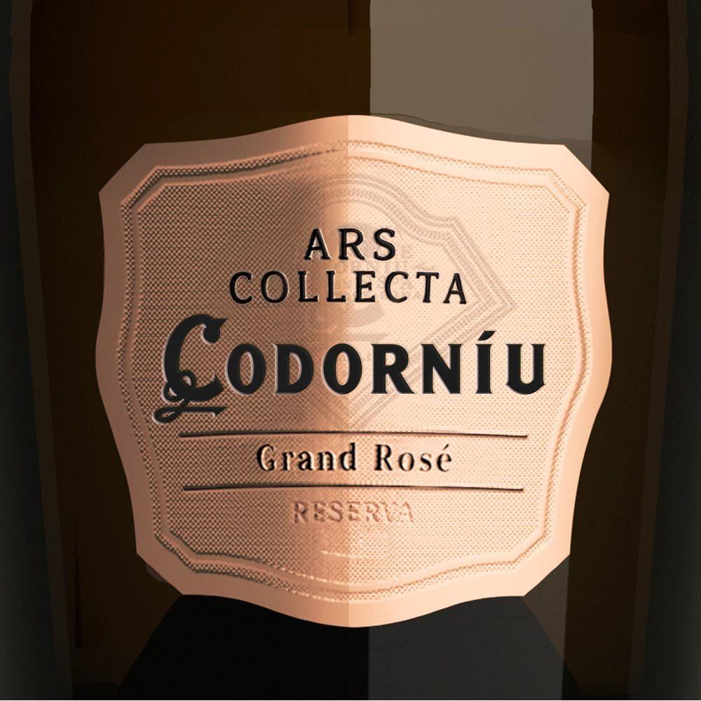 Espumante Cava Ars Collecta Codorniu Grand Rosé Reserva 750 ml - 2