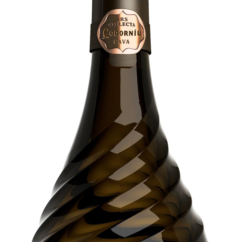Espumante Cava Ars Collecta Codorniu Grand Rosé Reserva 750 ml - 3
