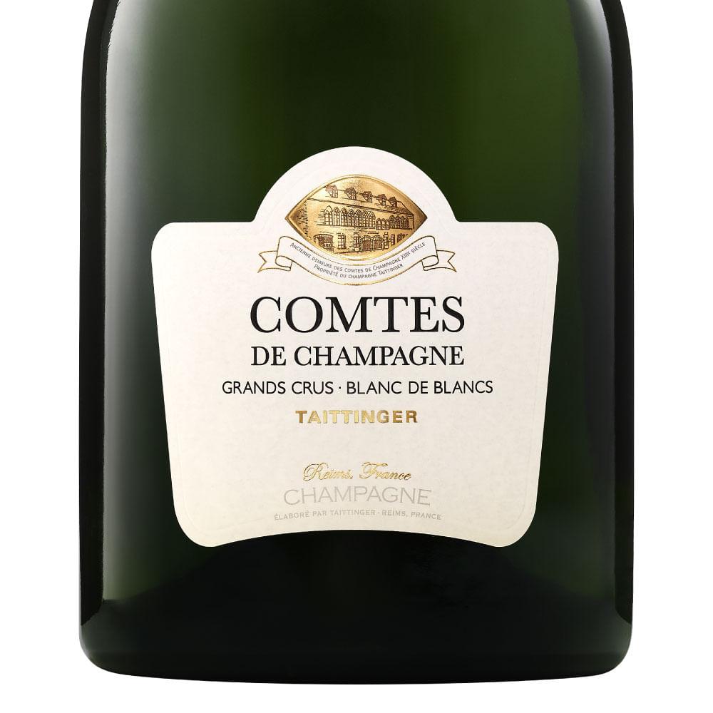 Champagne Taittinger Comtes de Champagne Blanc de Blancs 750ml - 2