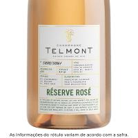Champagne Telmont Réserve Rosé Brut 750ml - 3