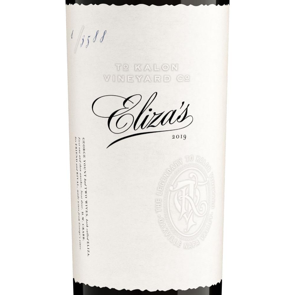 To Kalon Vineyard Co. Eliza's Red Wine 750ml - 3