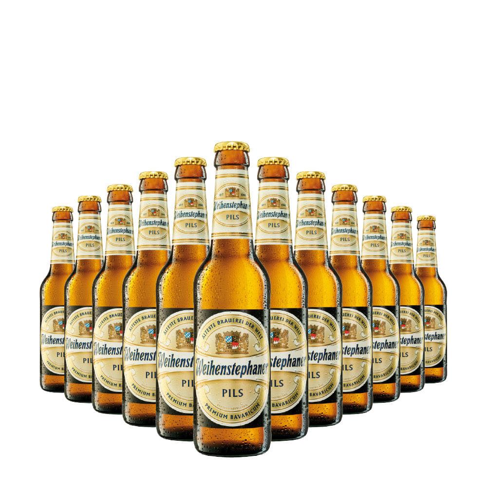 Kit Cerveja Weihenstephaner Pils 330ml 12 Unidades - 1