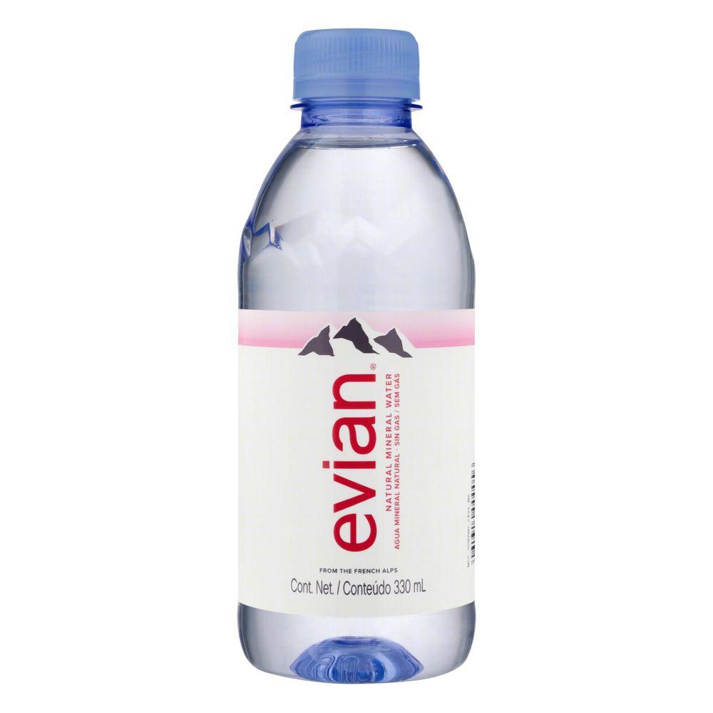 Água Evian Pet Sem Gás 330ml - 1
