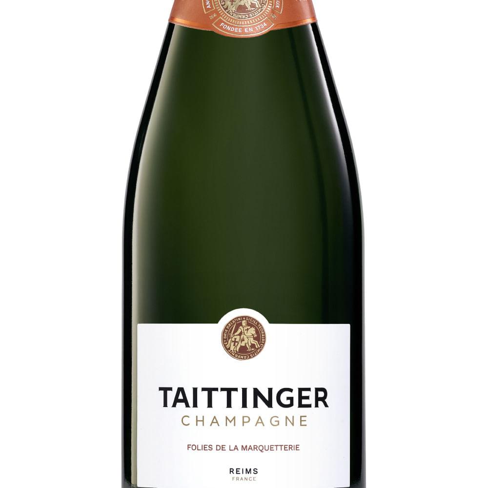 Champagne Taittinger Brut Folies De La Marquetterie 750ml - 3