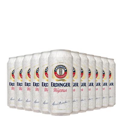 Kit Cerveja Erdinger Weissbier Lata 500ml - 12 Unidades