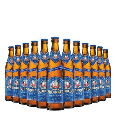 Kit Cerveja Erdinger Sem Álcool Alkoholfrei 500ml 12 Unidades