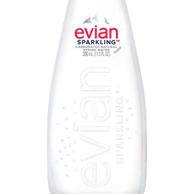 Água Evian Sparkling Com Gás 330ml