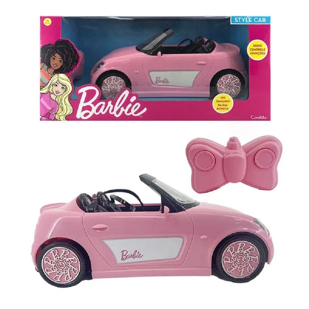Carro Controle Remoto 7 Funções Barbie Style Car - Candide - 8