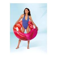 Boia Estampada Ondas Rosa - Intex - 6