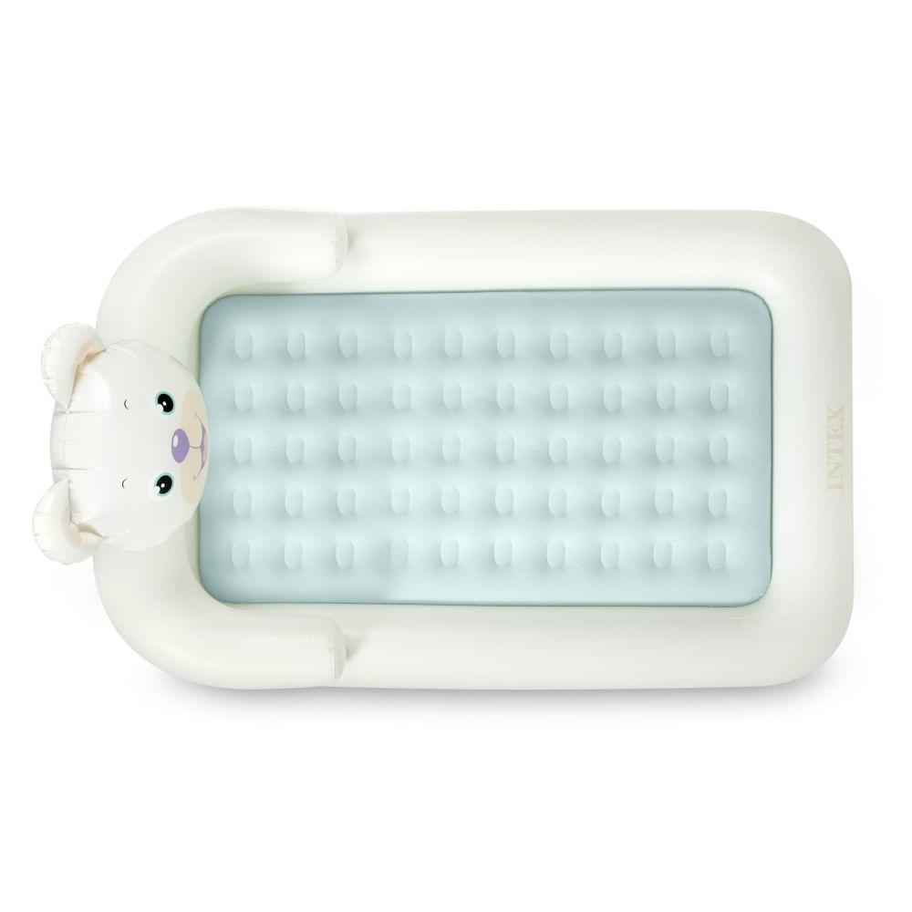 Colchão Inflável Amigo Urso com Bomba Manual - Intex - 2
