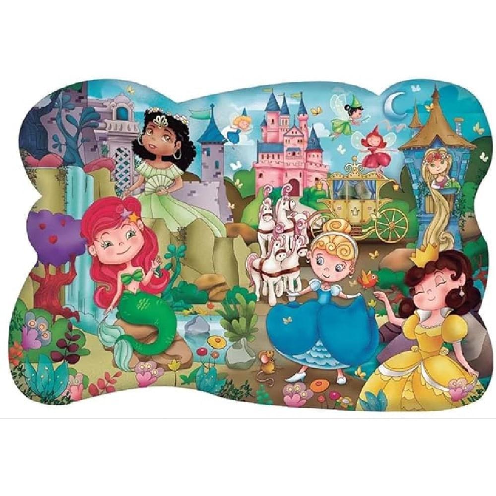 Quebra-cabeça Princesas 28 Peças Gigante - Pais e Filhos - 2