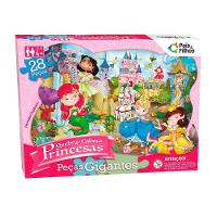 Quebra-cabeça Princesas 28 Peças Gigante - Pais e Filhos - 6