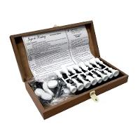 Jogo de Xadrez e Dama Escolar - Pais e Filhos - 6