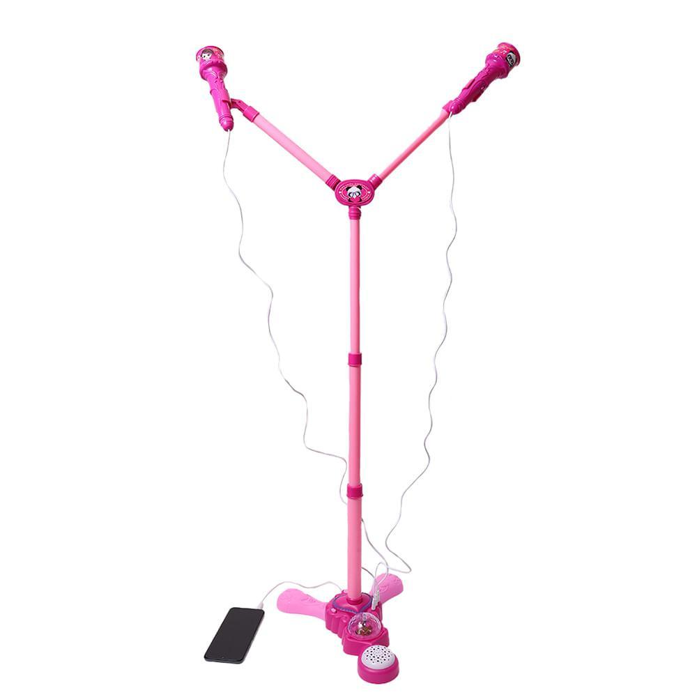 Luluca Microfone com Pedestal - Fun Divirta-se - 6