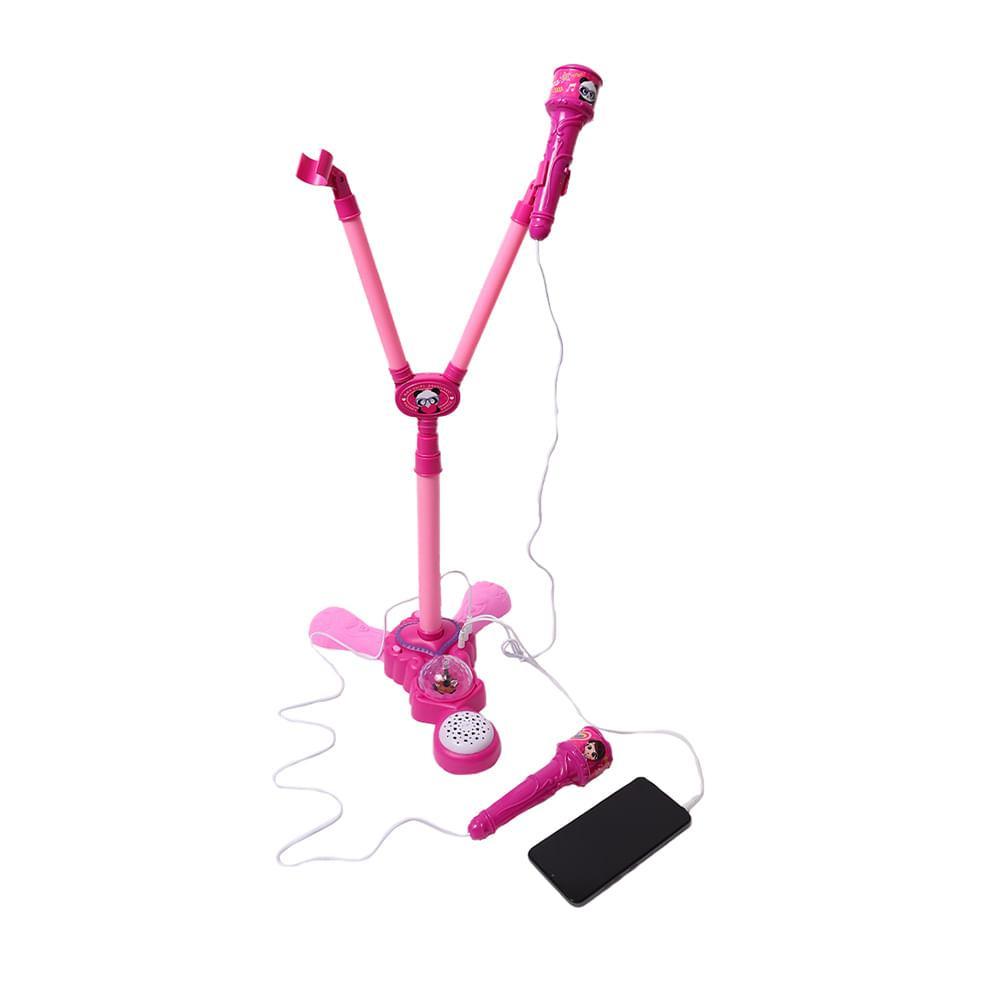Luluca Microfone com Pedestal - Fun Divirta-se - 8
