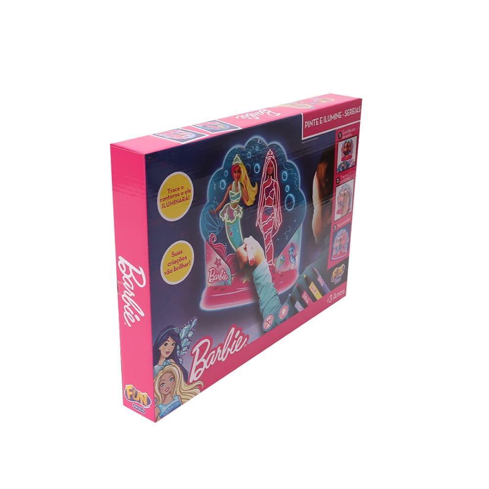 Barbie Pinte e Ilumine Sereias - Fun Divirta-se - 7