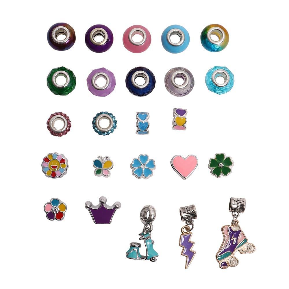 Kit Crie Suas Pulseiras Azul - Fun Divirta-se - 7