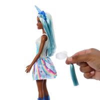 Barbie Fantasia Saia de Unicórnio de Sonho Azul - Mattel - 9