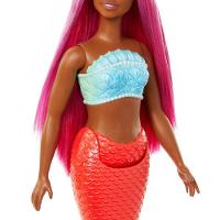 Barbie Fantasia Sereia com Cabelo Rosa - Mattel - 10