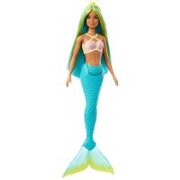 Barbie Fantasia Sereia com Cabelo Azul e Amarelo - Mattel - 8