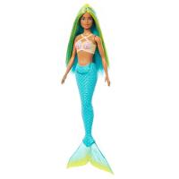 Barbie Fantasia Sereia com Cabelo Azul e Amarelo - Mattel - 9