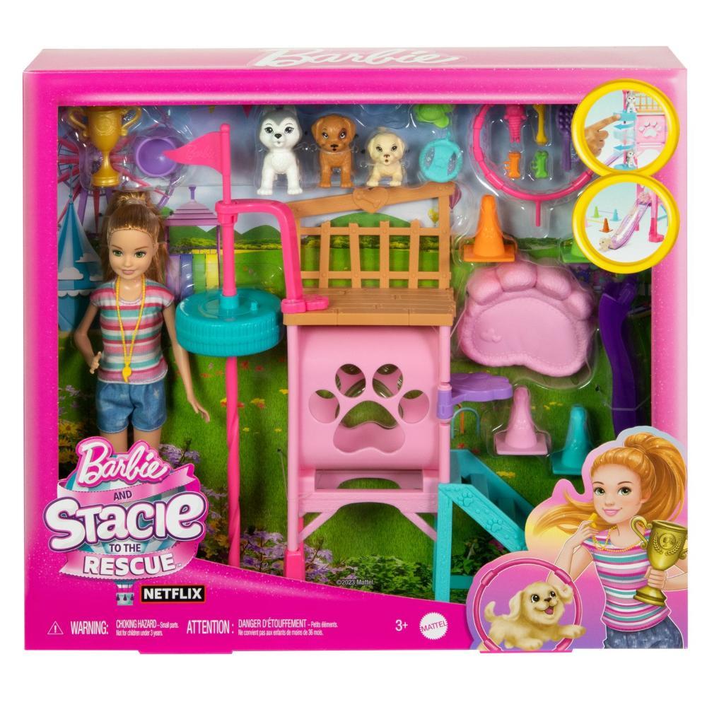 Barbie Stacie ao Resgate Treinadora Cachorrinhos - Mattel - 8