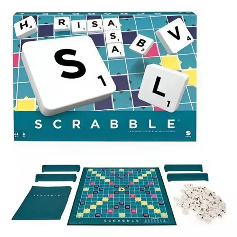 Scrabble Jogo de Tabuleiro 2 em 1 Colaborativo - Mattel - 2
