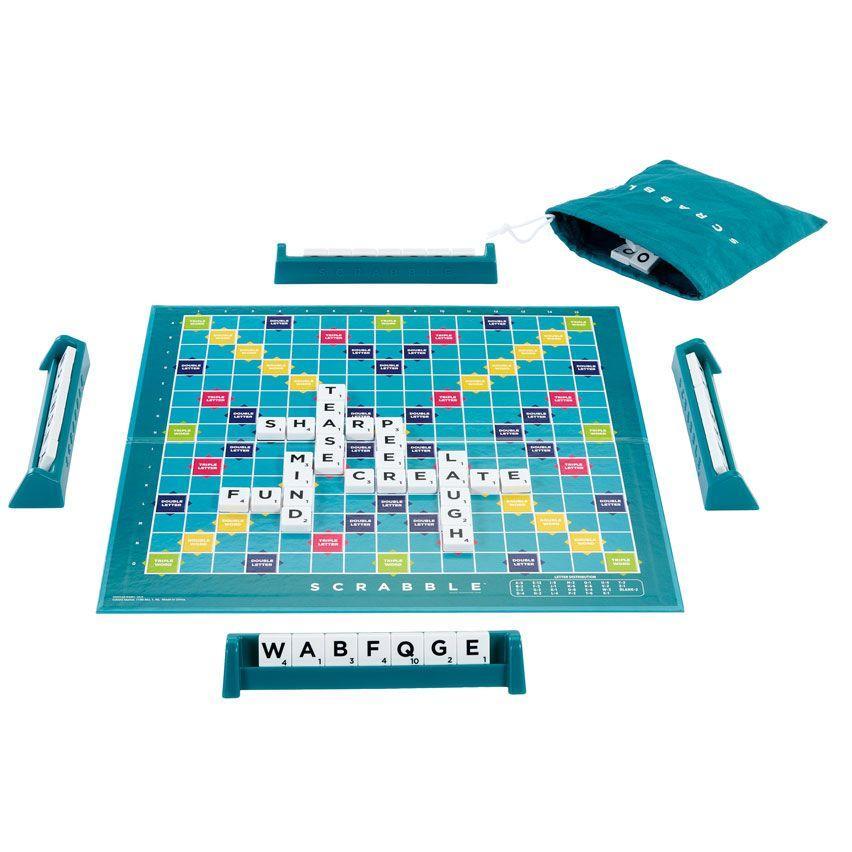 Scrabble Jogo de Tabuleiro 2 em 1 Colaborativo - Mattel - 4