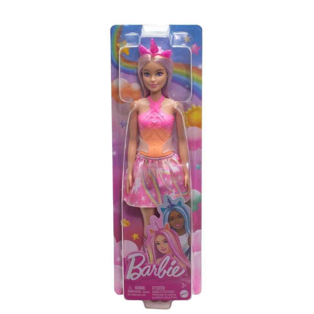 Barbie Fantasia Saia De Unicórnio De Sonho Rosa - Mattel - 7