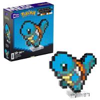 Pokémon Conjunto De Construção Mega Squirtle Pixel - Mattel - 1