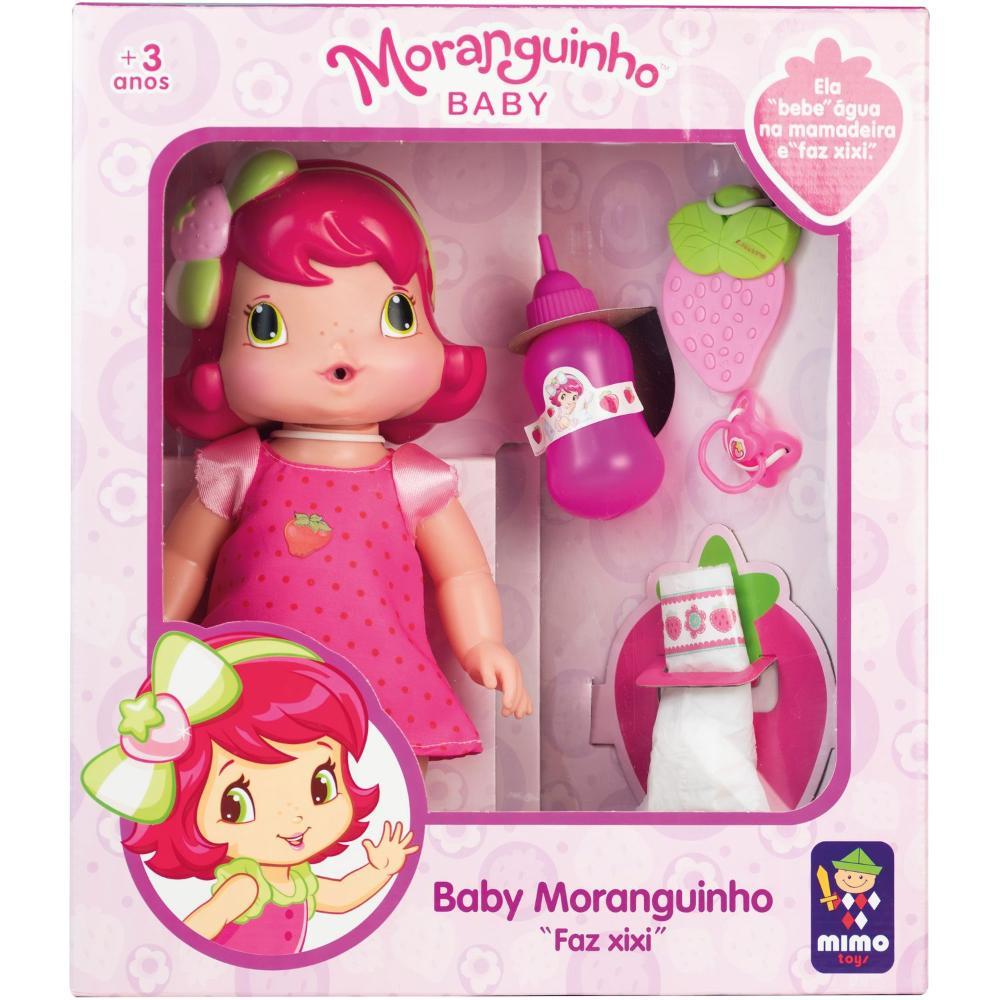 Boneca Baby Moranguinho Faz Xixi Clássica - 1