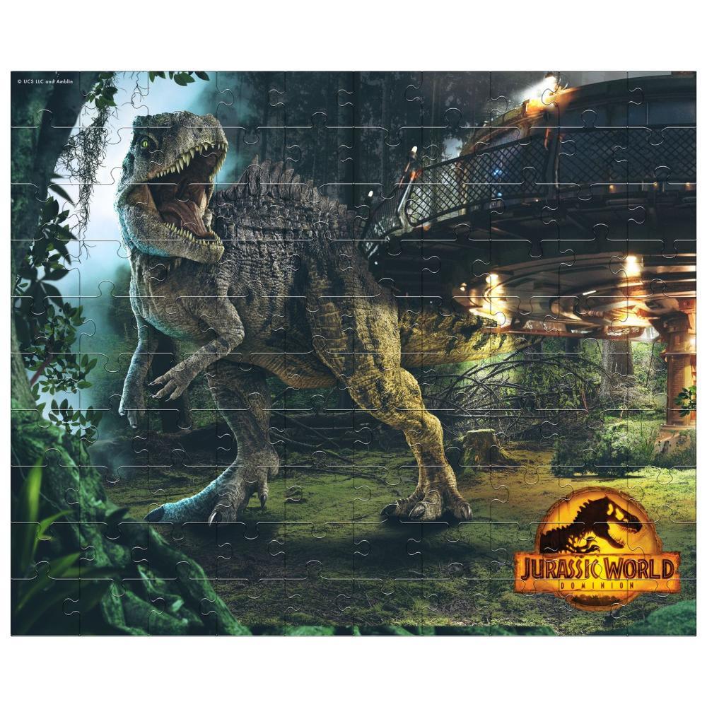 Quebra- Cabeça Jurassic World Giganotossauro 100 Peças - Mimo - 1