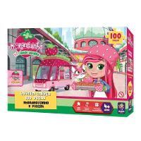 Quebra-Cabeça Moranguinho e Pudim 100 Peças - Mimo - 3