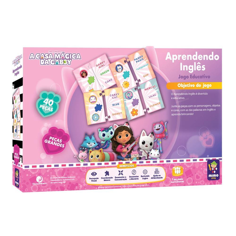 Jogo A Casa da Gabby Aprendendo Inglês - Mimo - 6