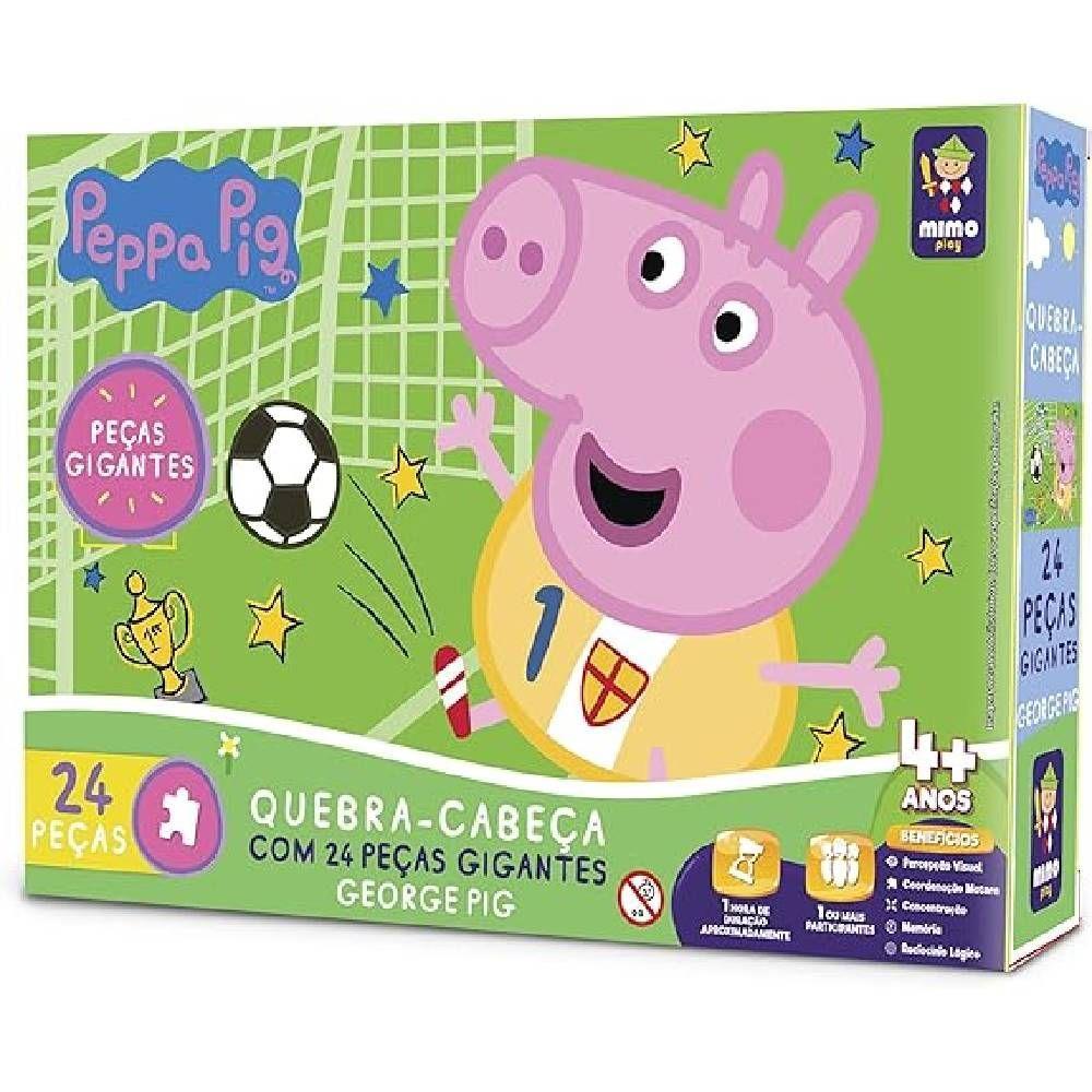 Quebra-Cabeça George Pig Futebol 24 Peças - Mimo - 4