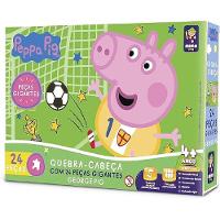 Quebra-Cabeça George Pig Futebol 24 Peças - Mimo - 1