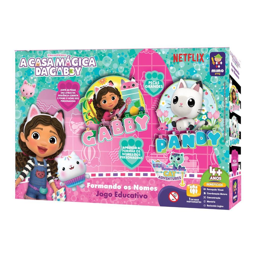 Jogo A Casa Da Gabby Formando Os Nomes - Mimo - 1