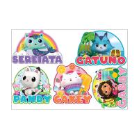 Jogo A Casa Da Gabby Formando Os Nomes - Mimo - 2