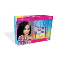 Barbie Styling Head Totally Hair Morena - Pupee - 4