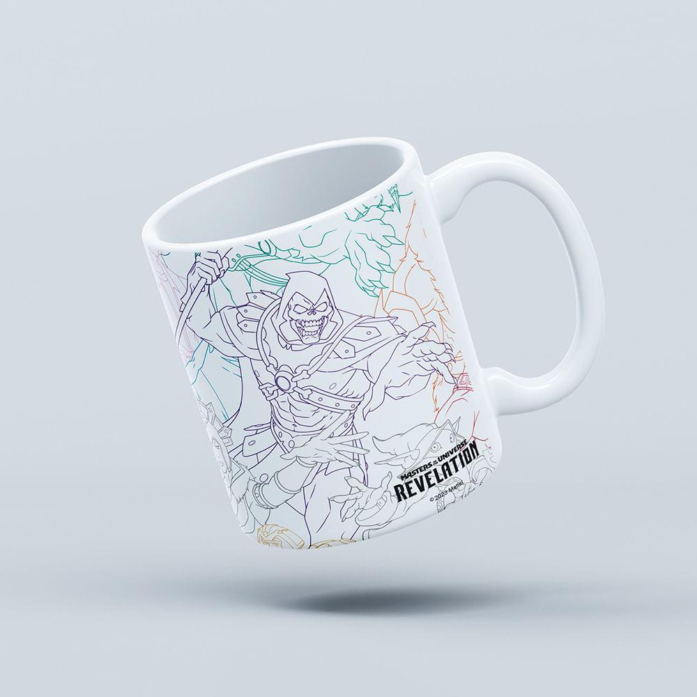 Caneca Masters Of The Universe Branca - Fun Divirta-se - 4