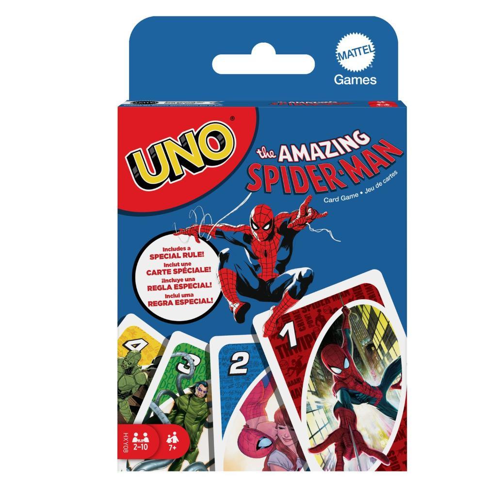 Jogo Uno Marvel Spider Man - Mattel - 1
