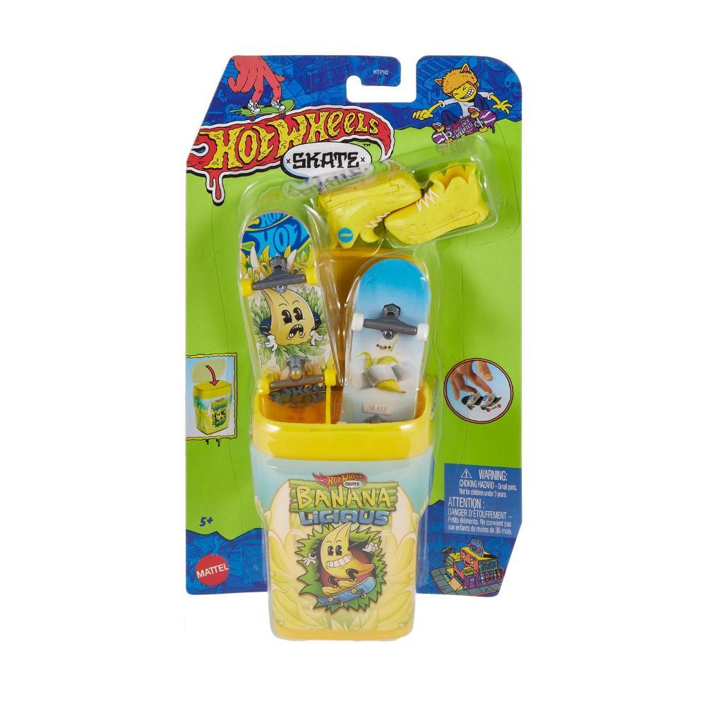 Hot Wheels Skate Pacote Chiclete Sabor Banana - Mattel - 5