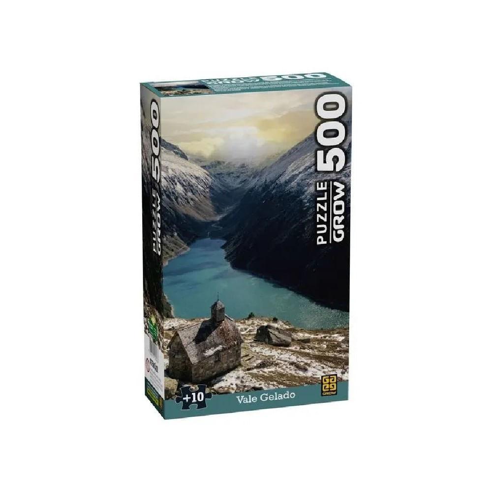 Puzzle 500 Peças Vale Gelado - Grow - 4