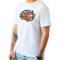 Camiseta Hot Wheels Branco M - Fun Divirta-se - 1