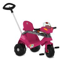 Velobaby Reclinável com Capota Passeio Rosa - Bandeirante - 3