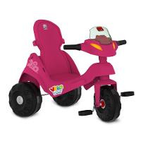 Velobaby Reclinável com Capota Passeio Rosa - Bandeirante