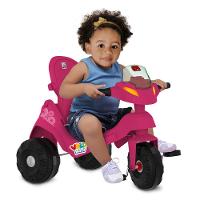 Velobaby Reclinável com Capota Passeio Rosa - Bandeirante - 10