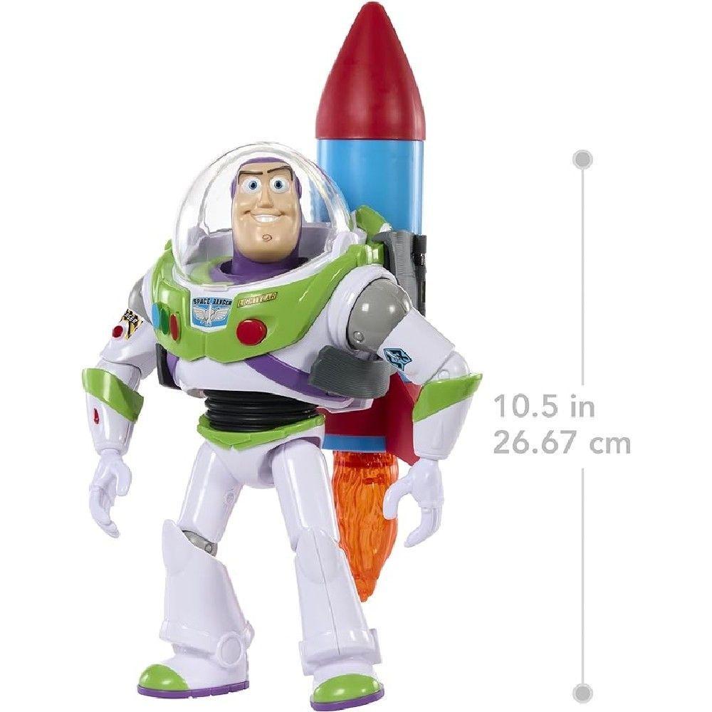 Disney Pixar Toy Story Buzz com Foguete - Mattel - 4