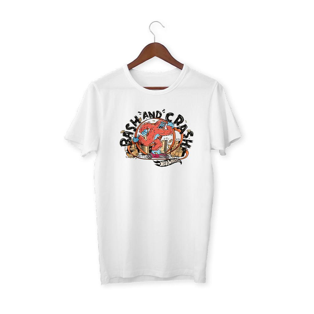 Camiseta Hot Wheels Branco G - Fun Divirta-se - 2