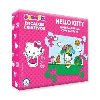 #EuQFiz Encaixes Criativos Hello Kitty Rosa - I9 Brinquedos - 1